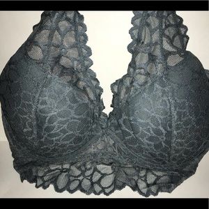 Floral lace halter bralette - Victoria’s Secret